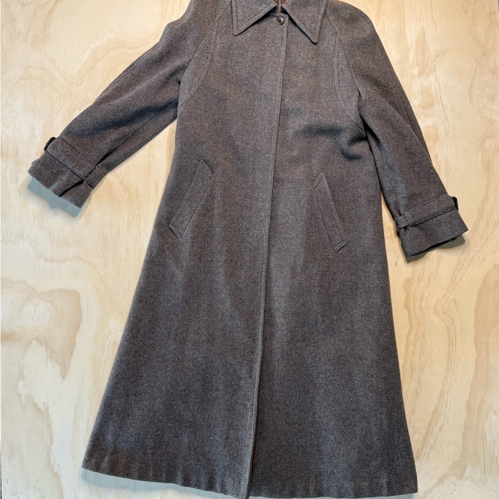 Vintage 80s 100% Wool coat
